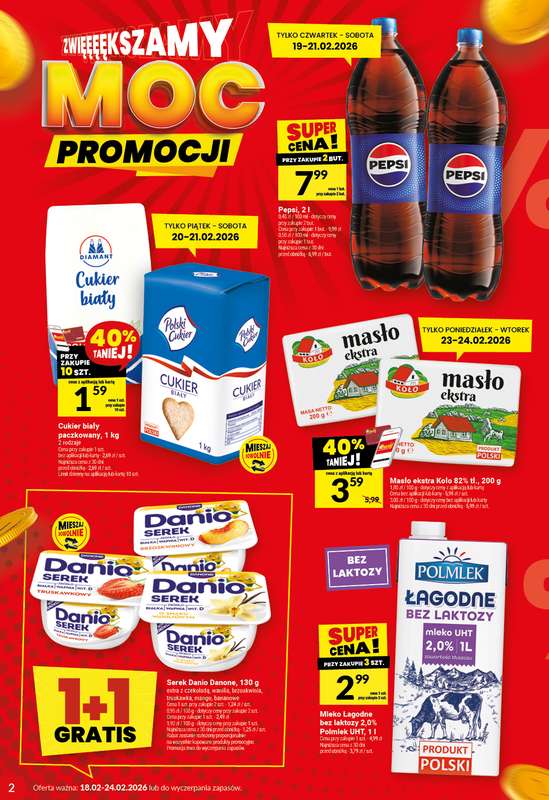 Twój Market - gazetka promocyjna Gazetka od środy 18.02 do wtorku 24.02 - strona 2