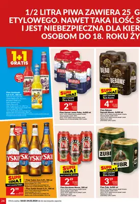 Twój Market - gazetka promocyjna Gazetka od środy 18.02 do wtorku 24.02 - strona 24