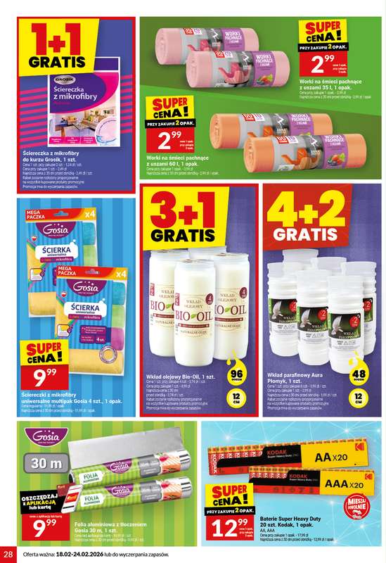 Twój Market - gazetka promocyjna Gazetka od środy 18.02 do wtorku 24.02 - strona 28