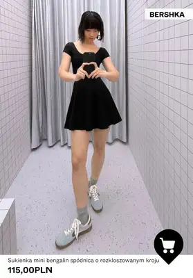 Bershka - gazetka promocyjna Sukienki wiosenne od czwartku 19.02  - strona 10