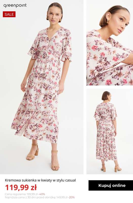 Greenpoint - gazetka promocyjna Sukienki do -60% – znajdź idealną na wiosnę od czwartku 19.02  - strona 12