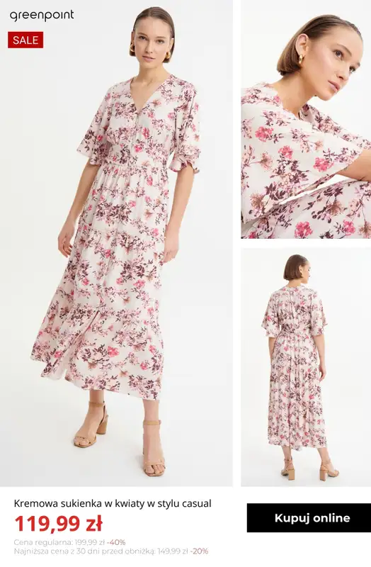 Greenpoint - gazetka promocyjna Sukienki do -60% – znajdź idealną na wiosnę od czwartku 19.02  - strona 12