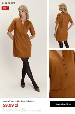 Greenpoint - gazetka promocyjna Sukienki do -60% – znajdź idealną na wiosnę od czwartku 19.02  - strona 9