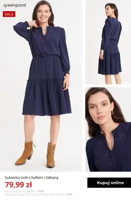 Greenpoint - gazetka promocyjna Sukienki do -60% – znajdź idealną na wiosnę od czwartku 19.02  - strona 11