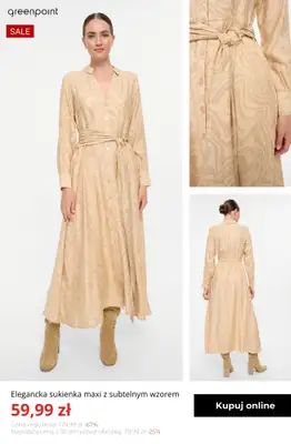 Greenpoint - gazetka promocyjna Sukienki do -60% – znajdź idealną na wiosnę od czwartku 19.02  - strona 2