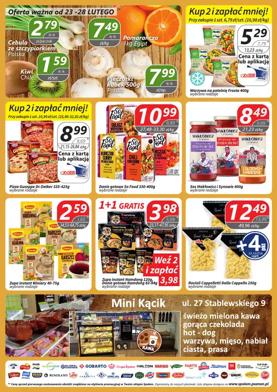 Społem - Blisko i Korzystnie - gazetka promocyjna Gazetka PSS Poznań od poniedziałku 23.02 do niedzieli 15.03 - strona 7
