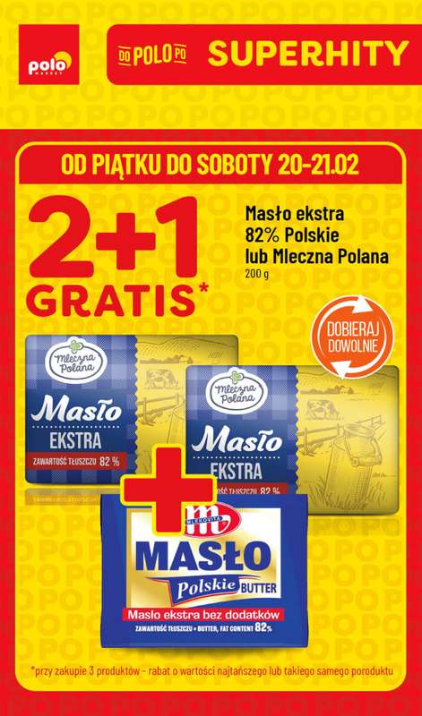 POLOmarket - gazetka promocyjna Super hity na weekend od piątku 20.02 do soboty 21.02