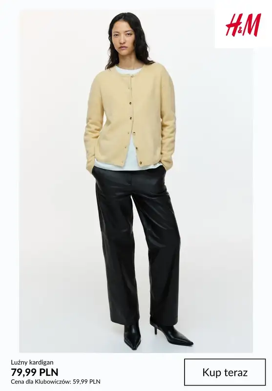 H&M - gazetka promocyjna PRODUKTY DLA KLUBOWICZÓW od czwartku 19.02  - strona 6