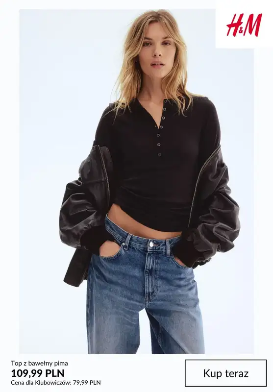 H&M - gazetka promocyjna PRODUKTY DLA KLUBOWICZÓW od czwartku 19.02  - strona 10