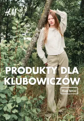 H&M - gazetka promocyjna PRODUKTY DLA KLUBOWICZÓW od czwartku 19.02 