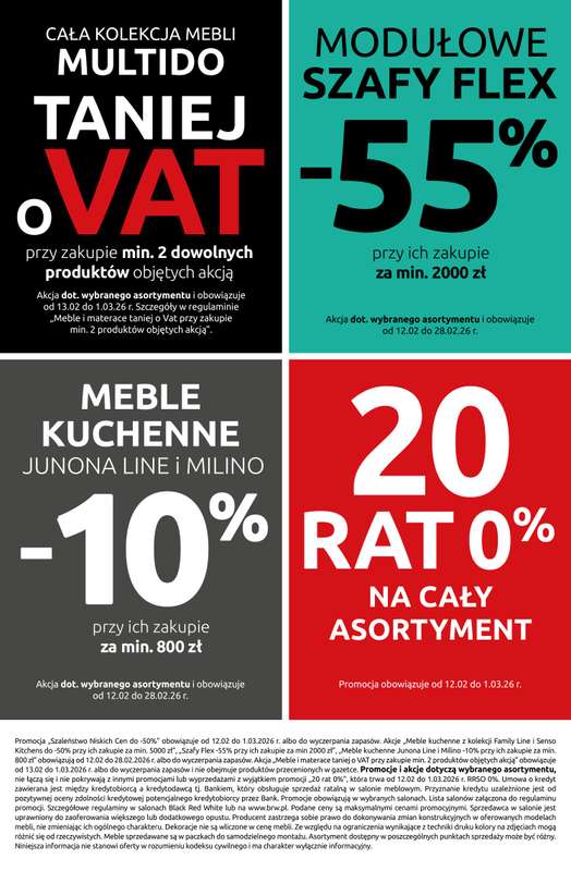 Black Red White - gazetka promocyjna Szaleństwo Niskich Cen do -50% od czwartku 19.02 do niedzieli 01.03 - strona 6