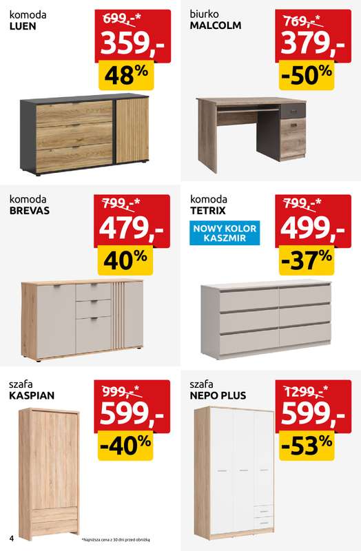 Black Red White - gazetka promocyjna Szaleństwo Niskich Cen do -50% od czwartku 19.02 do niedzieli 01.03 - strona 4