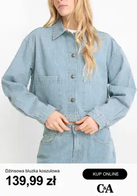 C&A - gazetka promocyjna Nowa odzież jeansowa od czwartku 19.02  - strona 10