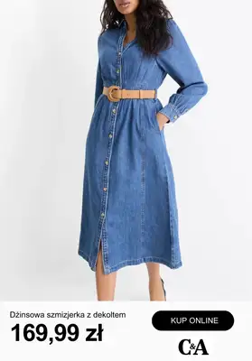 C&A - gazetka promocyjna Nowa odzież jeansowa od czwartku 19.02  - strona 2