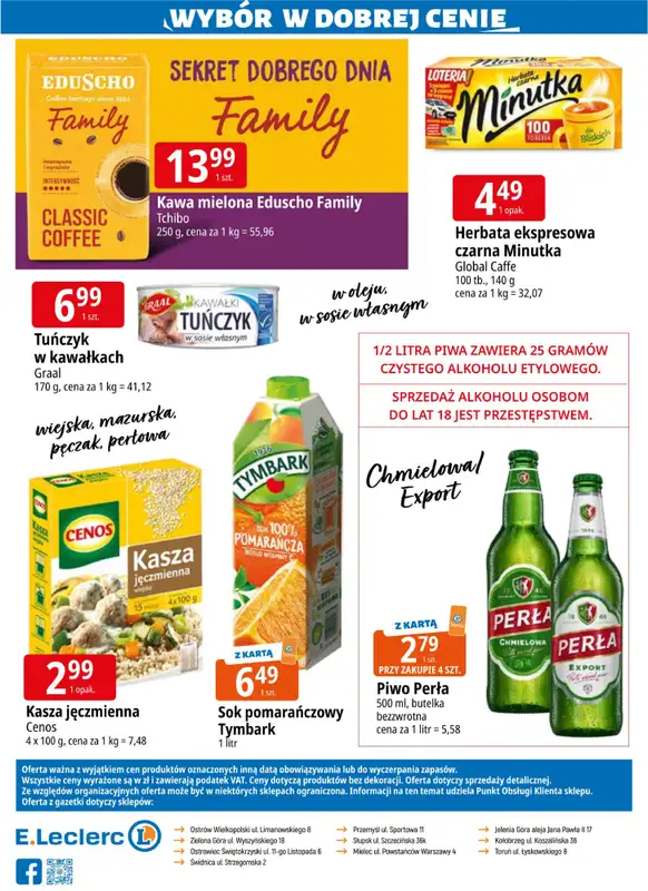 Leclerc - gazetka promocyjna Oferta weekendowa od piątku 20.02 do soboty 21.02 - strona 2