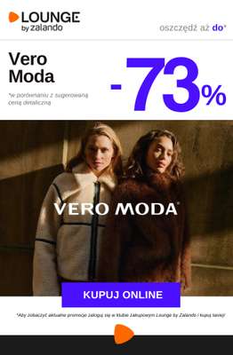 Lounge by Zalando - gazetka promocyjna Do -73% Vero Moda od czwartku 19.02 do niedzieli 22.02