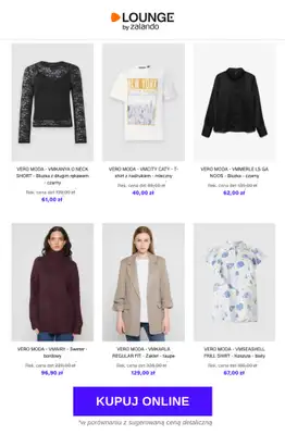 Lounge by Zalando - gazetka promocyjna Do -73% Vero Moda od czwartku 19.02 do niedzieli 22.02 - strona 6