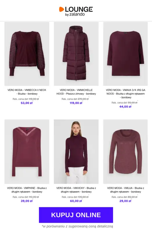 Lounge by Zalando - gazetka promocyjna Do -73% Vero Moda od czwartku 19.02 do niedzieli 22.02 - strona 2
