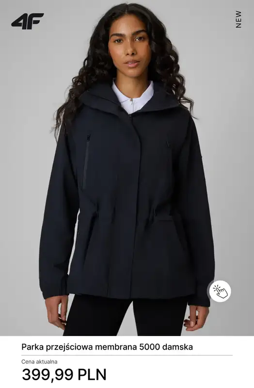 4F - gazetka promocyjna Kurtki damskie przejściowe - nowości i okazje od czwartku 19.02  - strona 7