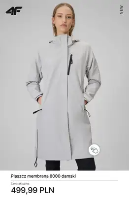4F - gazetka promocyjna Kurtki damskie przejściowe - nowości i okazje od czwartku 19.02  - strona 12