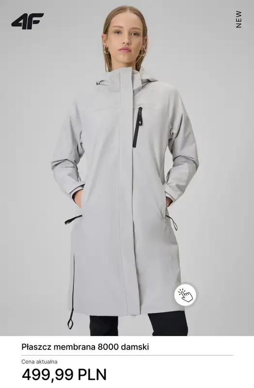 4F - gazetka promocyjna Kurtki damskie przejściowe - nowości i okazje od czwartku 19.02  - strona 12