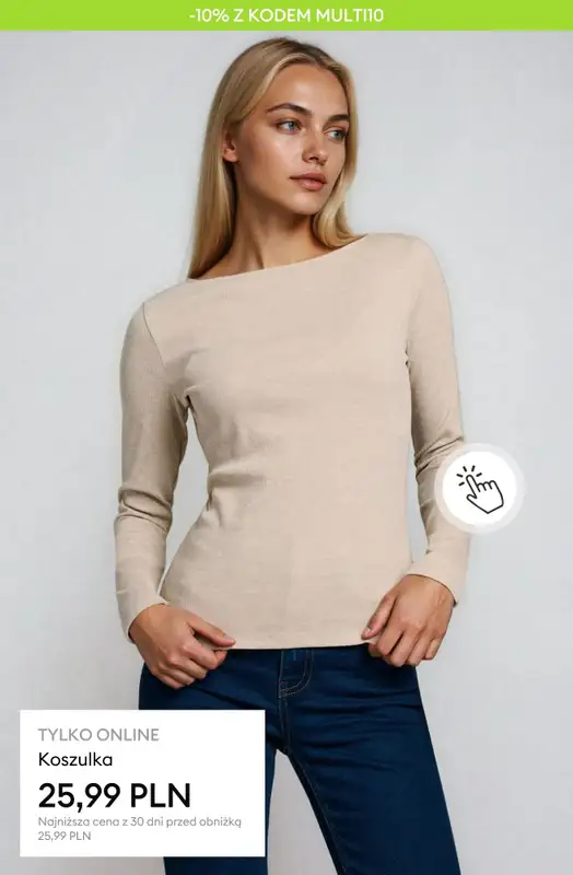 Sinsay - gazetka promocyjna MULTI OSZCZĘDNOŚCI do -30% od czwartku 19.02  - strona 4