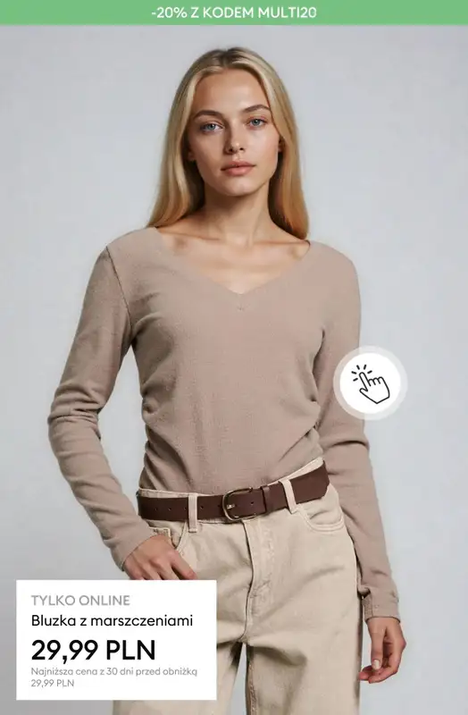 Sinsay - gazetka promocyjna MULTI OSZCZĘDNOŚCI do -30% od czwartku 19.02  - strona 9