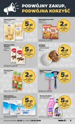 Netto - gazetka promocyjna Gazetka od poniedziałku 23.02 do soboty 28.02 - strona 5