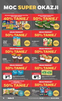 Netto - gazetka promocyjna Gazetka od poniedziałku 23.02 do soboty 28.02 - strona 6