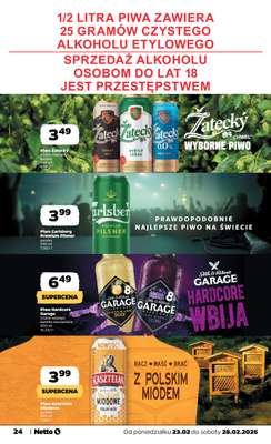 Netto - gazetka promocyjna Gazetka od poniedziałku 23.02 do soboty 28.02 - strona 24