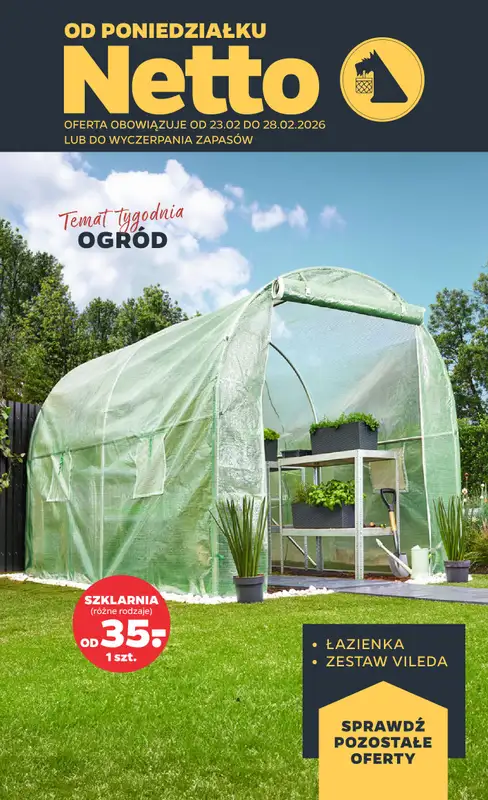Netto - gazetka promocyjna Gazetka od poniedziałku 23.02 do soboty 28.02 - strona 33
