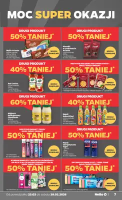 Netto - gazetka promocyjna Gazetka od poniedziałku 23.02 do soboty 28.02 - strona 7