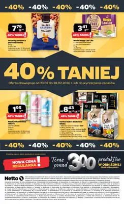 Netto - gazetka promocyjna Gazetka od poniedziałku 23.02 do soboty 28.02 - strona 31