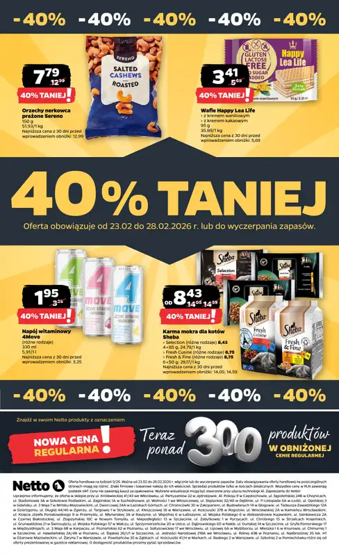 Netto - gazetka promocyjna Gazetka od poniedziałku 23.02 do soboty 28.02 - strona 31