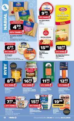 Netto - gazetka promocyjna Gazetka od poniedziałku 23.02 do soboty 28.02 - strona 12