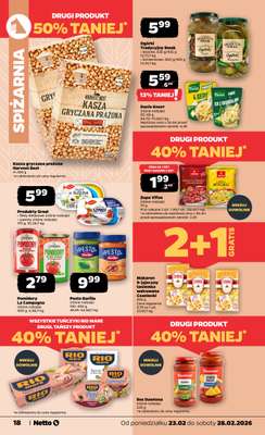 Netto - gazetka promocyjna Gazetka od poniedziałku 23.02 do soboty 28.02 - strona 18