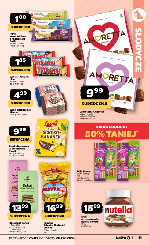 Netto - gazetka promocyjna Gazetka  do soboty 28.02 - strona 11