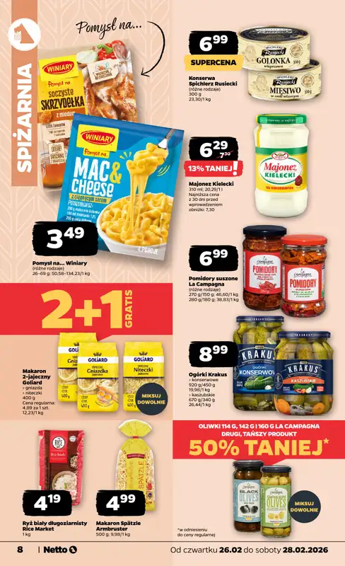 Netto - gazetka promocyjna Gazetka  do soboty 28.02 - strona 8