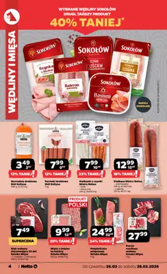 Netto - gazetka promocyjna Gazetka  do soboty 28.02 - strona 4