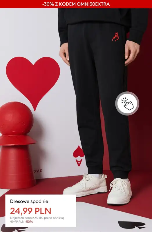 Sinsay - gazetka promocyjna EXTRA -30% na produkty przecenione od czwartku 19.02  - strona 15