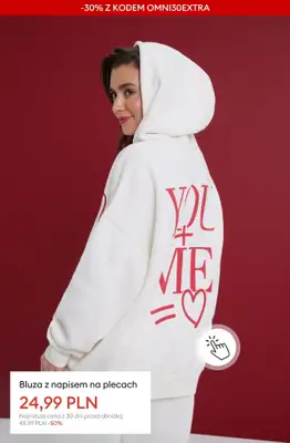 Sinsay - gazetka promocyjna EXTRA -30% na produkty przecenione od czwartku 19.02  - strona 3