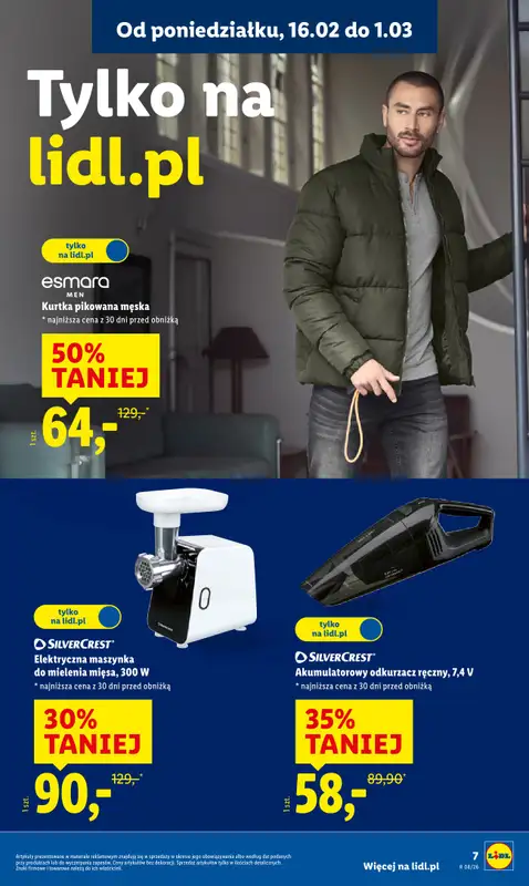 Lidl - gazetka promocyjna Katalog od poniedziałku 16.02 do soboty 21.02 - strona 7