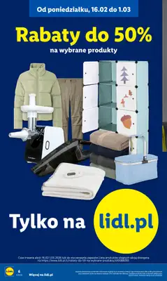 Lidl - gazetka promocyjna Katalog od poniedziałku 16.02 do soboty 21.02 - strona 6
