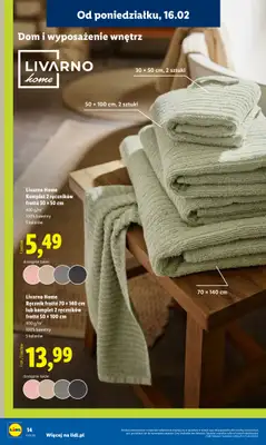 Lidl - gazetka promocyjna Katalog od poniedziałku 16.02 do soboty 21.02 - strona 16