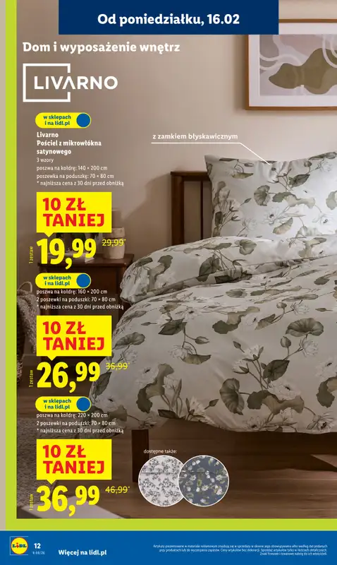 Lidl - gazetka promocyjna Katalog od poniedziałku 16.02 do soboty 21.02 - strona 14