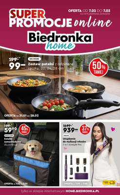 Biedronka Home - gazetka promocyjna Super promocje online  do soboty 07.03