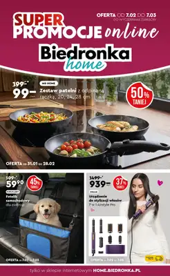 Biedronka Home - gazetka promocyjna Super promocje online  do soboty 07.03
