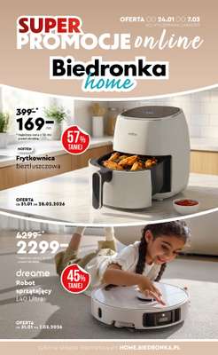 Biedronka Home - gazetka promocyjna Super promocje online  do soboty 07.03