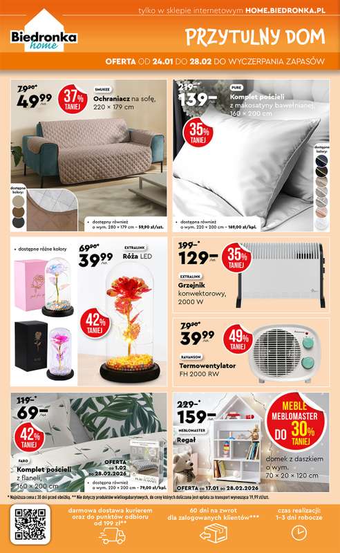 Biedronka Home - gazetka promocyjna Super promocje online  do soboty 07.03 - strona 2
