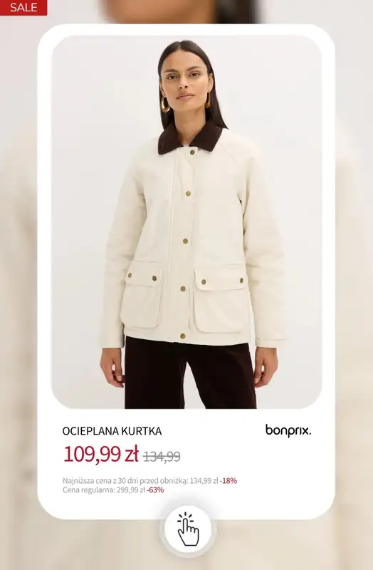 bonprix - gazetka promocyjna Kurtki przejściowe już od 79,99 zł od czwartku 19.02 do środy 25.02 - strona 8